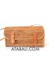 Travel bags sling leather rattan ata handwoven bali